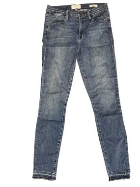 Frame Le High Skinny Crop jeans women’s size 26 blue medium wash